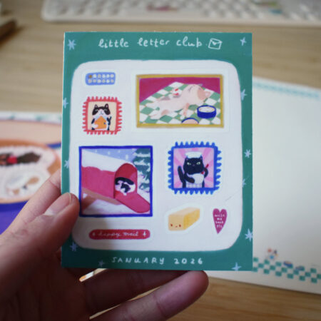 Butter Cookie Cats Sticker Sheet