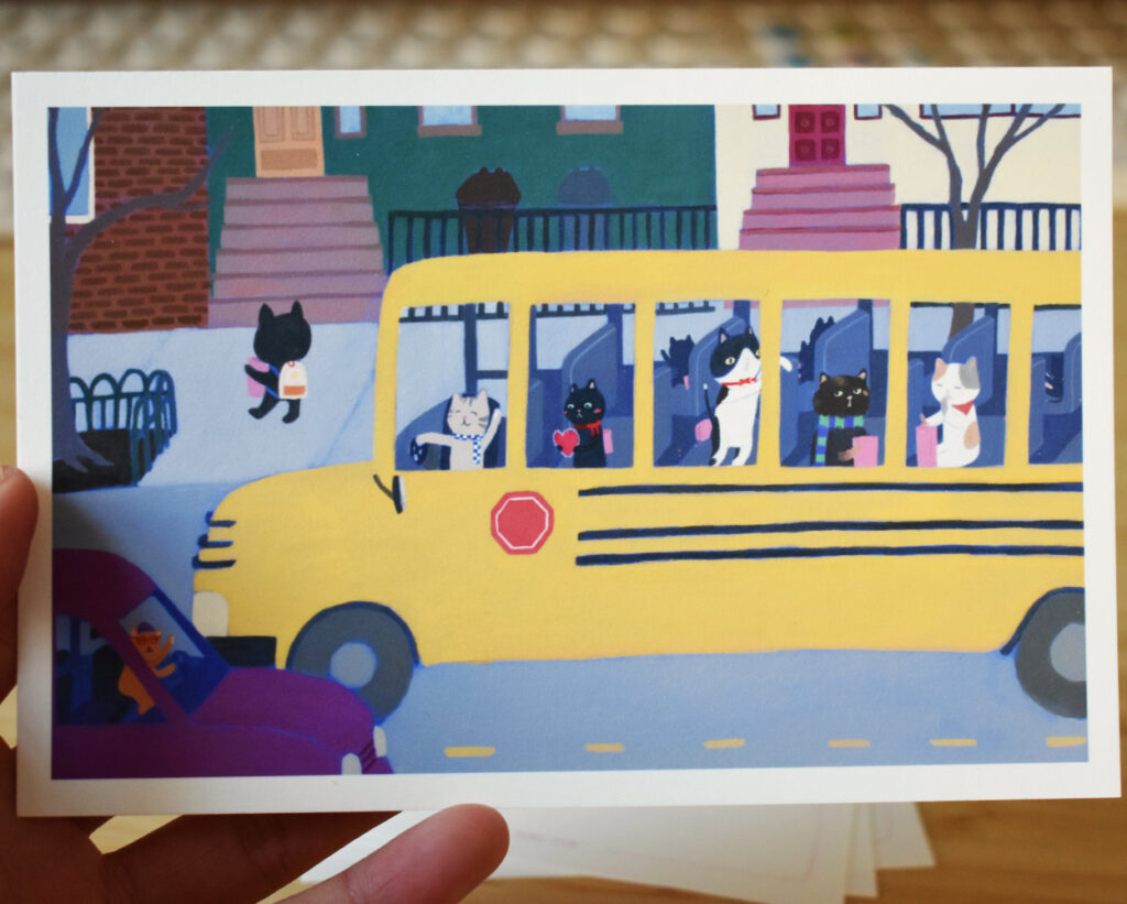 Valentine's Day Afterschool Postcard