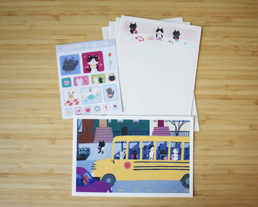 Valentines Afterschool Stationery Set