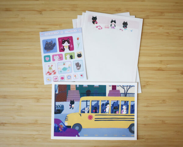 Valentines Afterschool Stationery Set