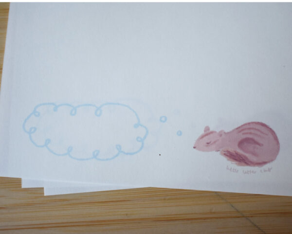 Wintering Chipmunks Stationery Set