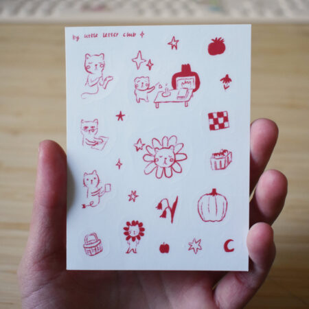 Doodle Bears Sticker Sheet