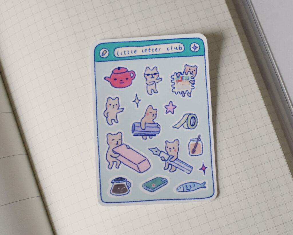 Stationery Bears Stationery Set