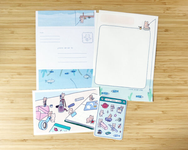 Stationery Bears Stationery Set