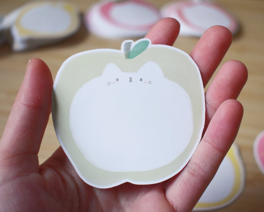 Fruit Cat Label Stickers