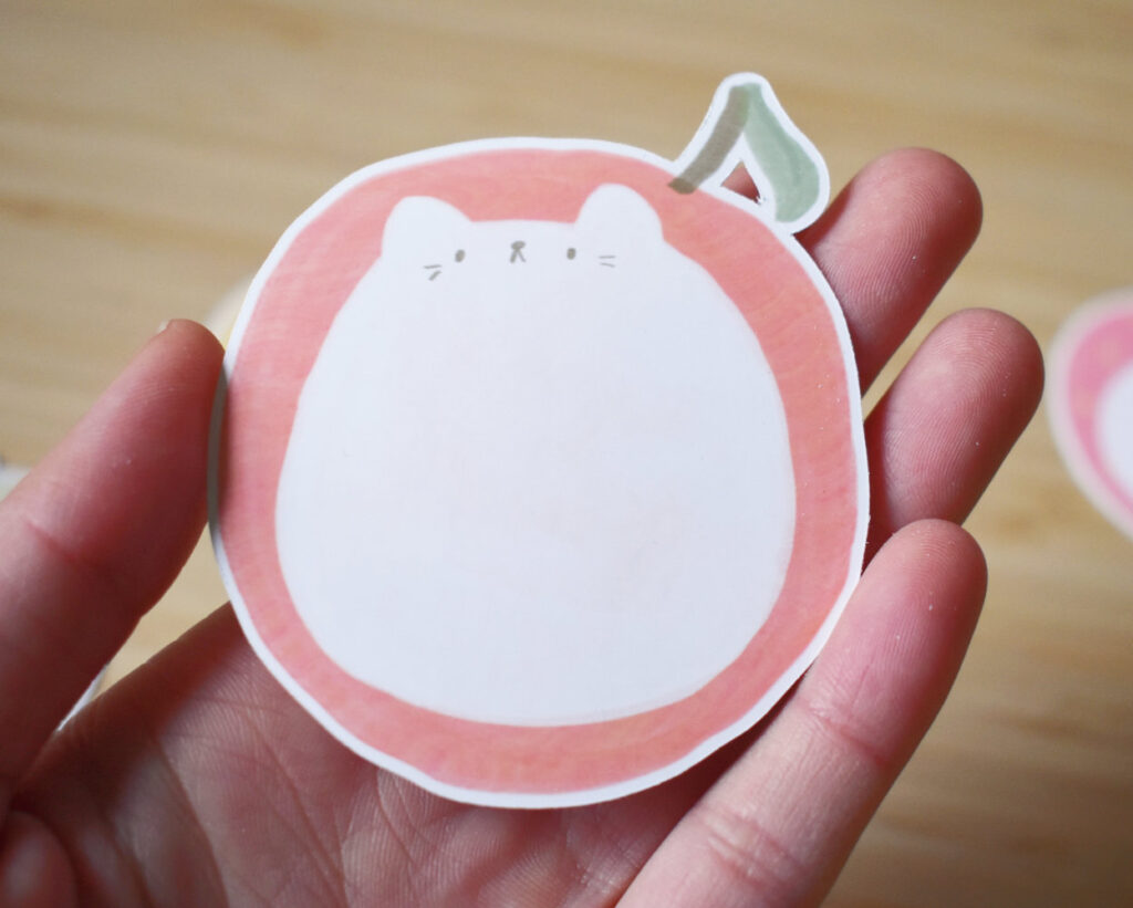 Fruit Cat Label Stickers