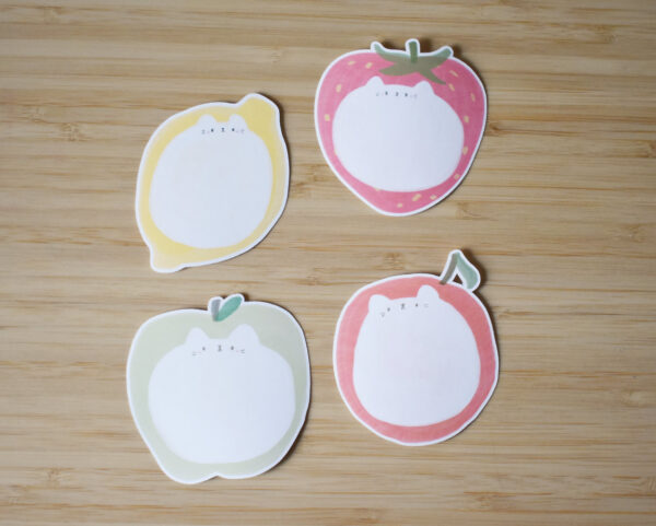 Fruit Cat Label Stickers