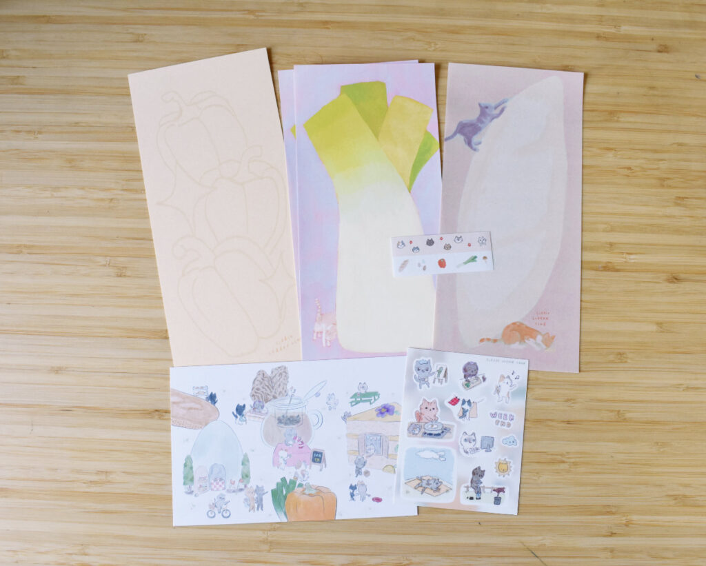 Farmers Market Stationery Set