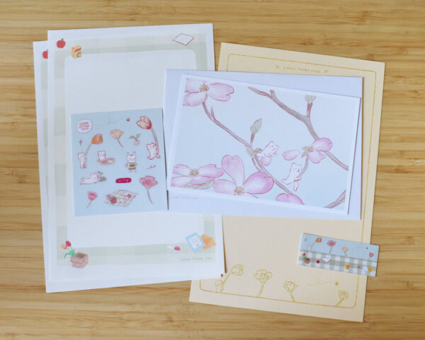 Picnic Bears Stationery Set - Image 1