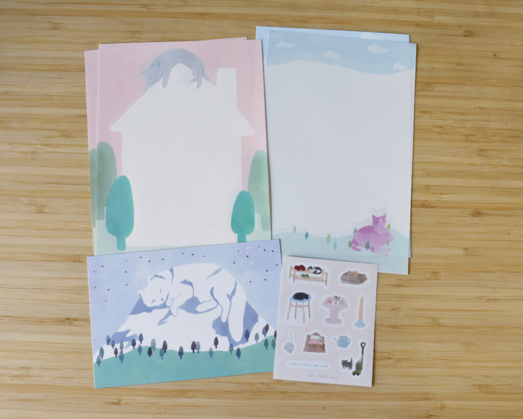 Sleepy Stationery Set