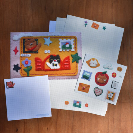 Felt Friends Stationery Set